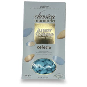 MAXTRIS CONFETTI ALMOND CELESTE 500 GR - Paradiso Italiano