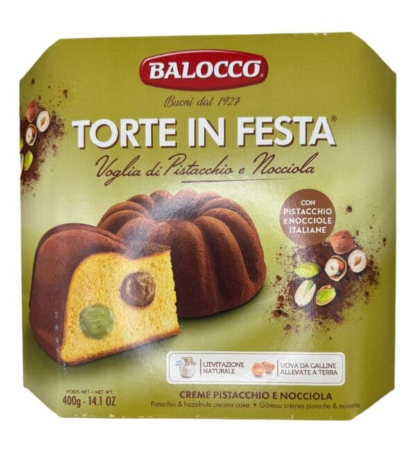 Balocco Torte in Feste Pistacchio & Nocciola 400g